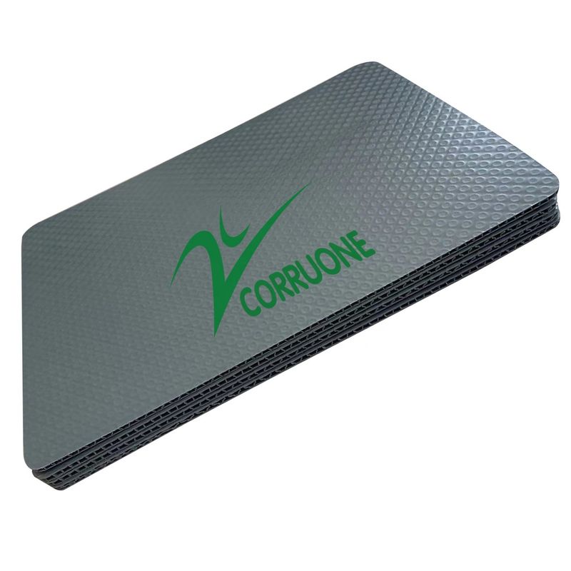 12mm pp Golf de Vloerbescherming Van golfkarton Met hoge weerstand van het Bladpolypropyleen