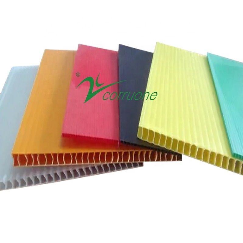 2mm 3mm 4mm 5mm 6mm 7mm de pp Golfcomités van het Bladpolypropyleen