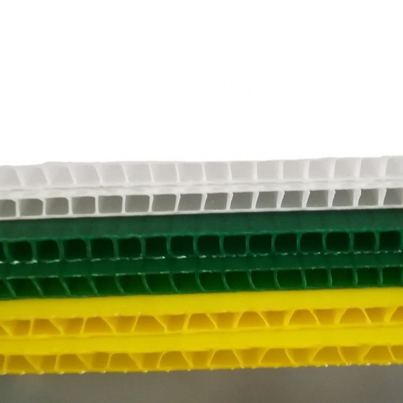 2mm 3mm 4mm 5mm 6mm 7mm de pp Golfcomités van het Bladpolypropyleen
