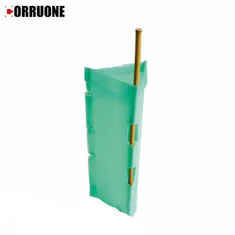 Goedkoop plastic honingraatplaat plastic plaat beschermer pp golfgroot plastic plaat dat effectief beschermt jonge bomen