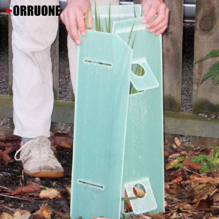 Goedkoop plastic honingraatplaat plastic plaat beschermer pp golfgroot plastic plaat dat effectief beschermt jonge bomen