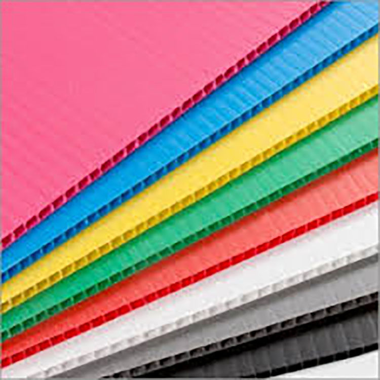 Blauwe Rode Gerecycleerde Golf Plastic Bladen 10mm pp Van golfkarton
