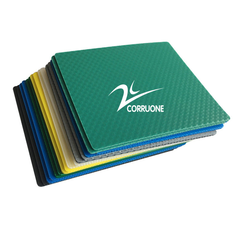 Gele Coroplast-Raad 5mm 6mm 8mm Golf Plastic Bladen 4x8