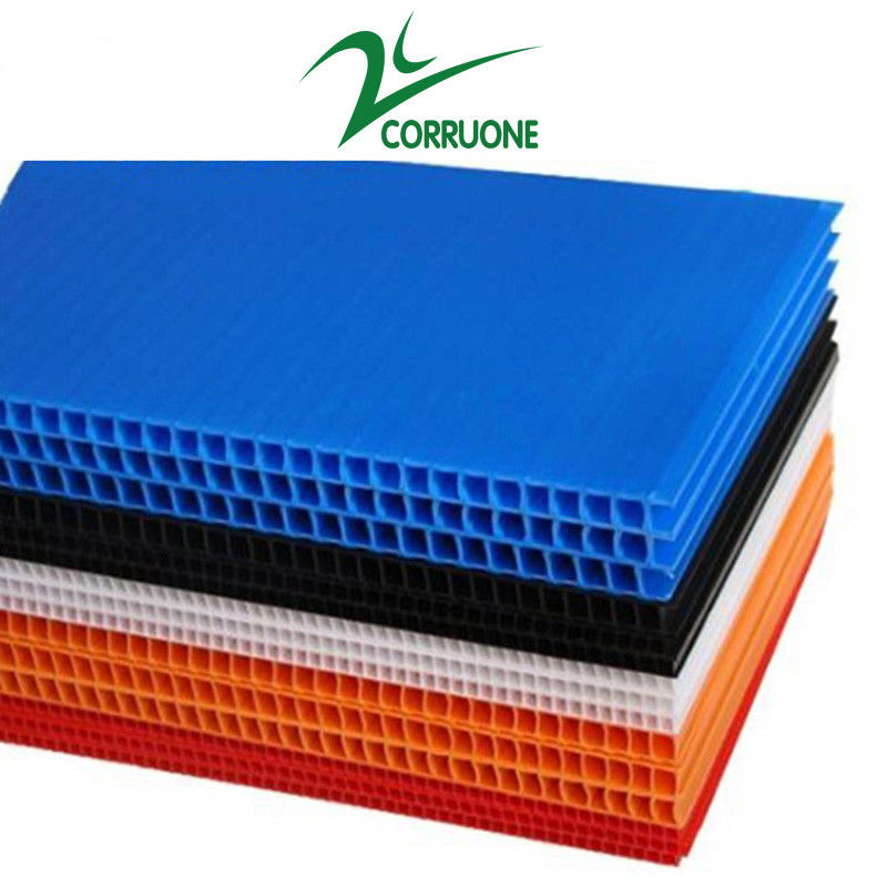 4mm 5mm 4x8 Coroplast Gerecycleerde Teken de Spaties plooiden Plastic Bladen