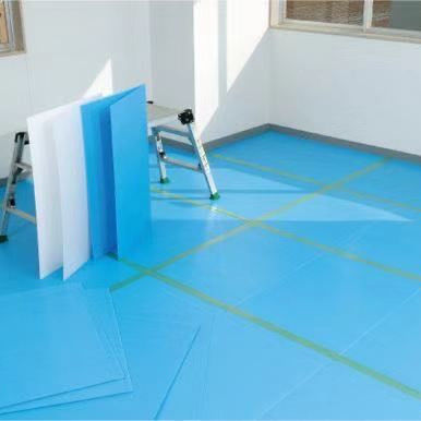 Waterdicht Blad 2mm van pp Coroplast 3mm Correx het Broodje van de Vloerbescherming