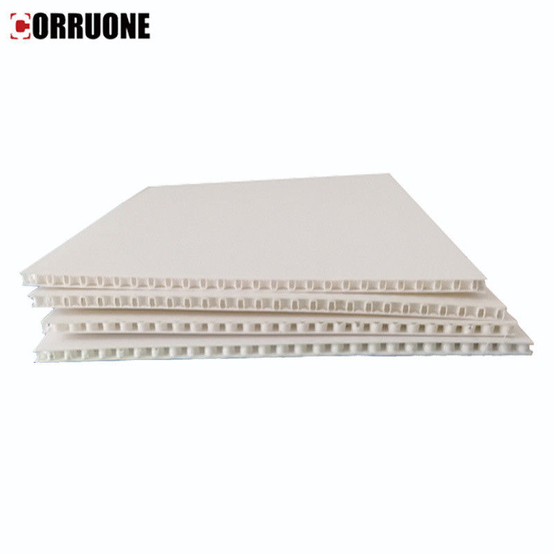 6mm 12mm Correx het Bladvlam van Corflute van de Vloerbescherming Witte - vertrager