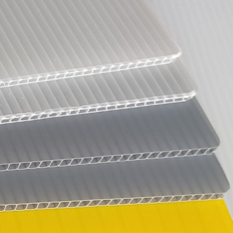 6mm 12mm Correx het Bladvlam van Corflute van de Vloerbescherming Witte - vertrager