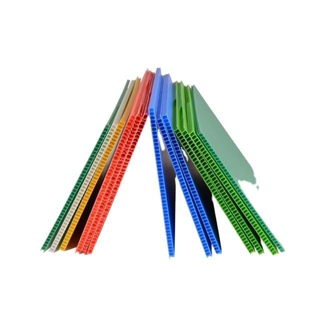 Corfluteplaat 2mm 3mm 4mm 5mm 6mm 7mm golfgroot plastic plaat correx board polypropyleen honingraat paneel