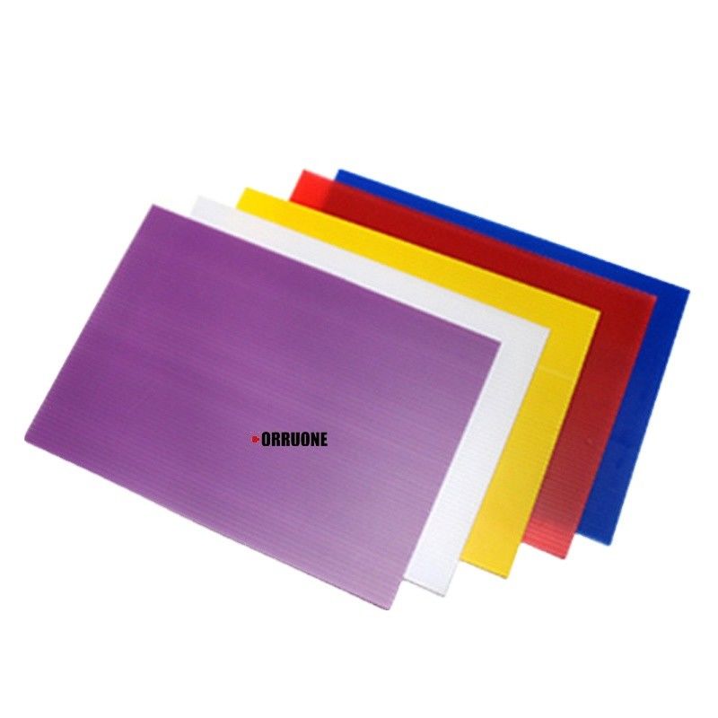 Zwarte Corflute 2400 X 1200 Correx Bescherming 2mm12mm van de Bladvloer