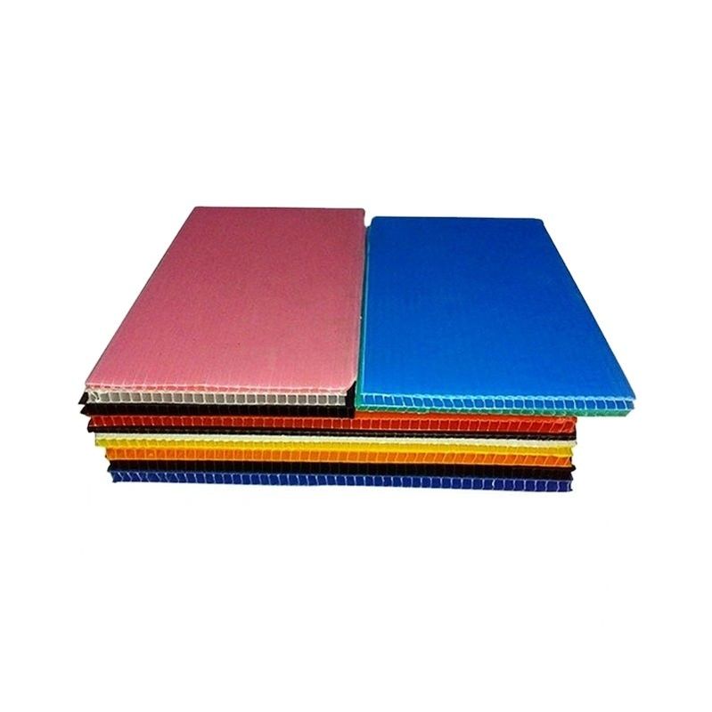 4x8 5mm Corflute-van het de Beschermingsblad van Bladen de Holle Corflute Groene Zwarte