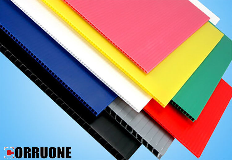 Pp 3mm Corflute-de Beschermingsbladen van de Bladcorrex Golf Plastic Vloer