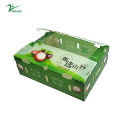 Plooiden de Golfdozen pp van de Corfluteokra Fruit Plastic Geval