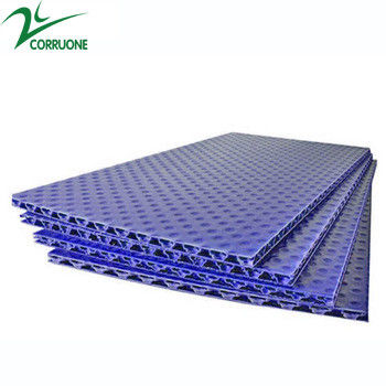 De groene Bladen van Coroplast 4 X 8 5mm Plastic Karton4x8 Bladen