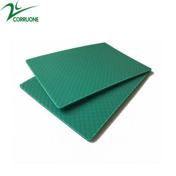 Gekleurde Golf Plastic Bladen 4 Groen de Honingraatcomité van X8 pp