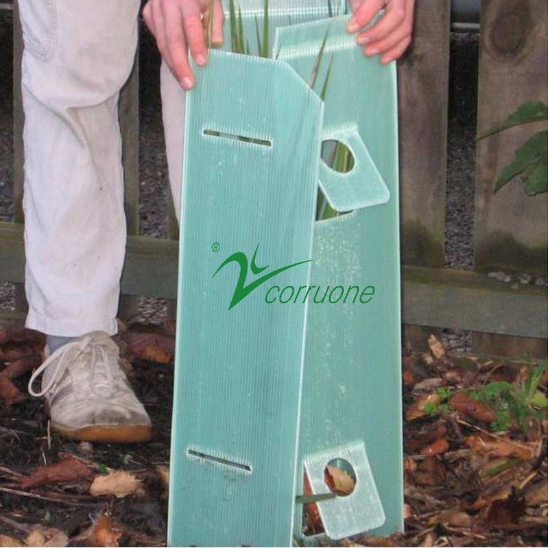 Van de de Boomstamdekking Golf Plastic Boom van de Coroplast de Plastic Boom Wacht Protection