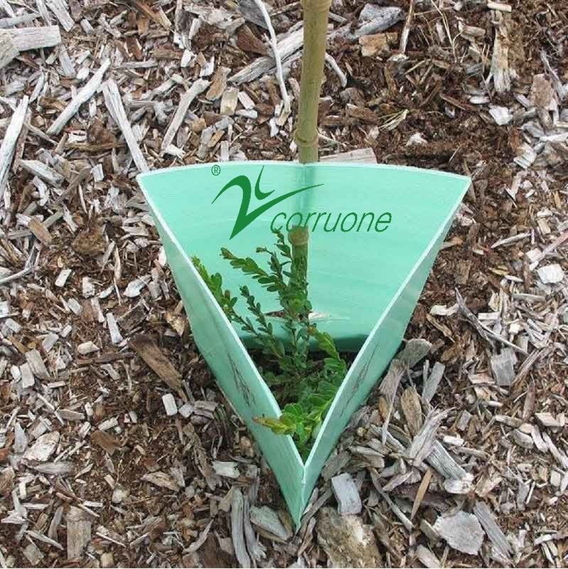 Van de de Boomstamdekking Golf Plastic Boom van de Coroplast de Plastic Boom Wacht Protection