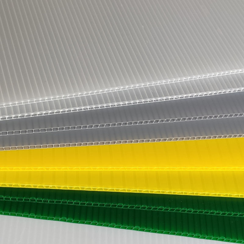 4ft X 8ft Twin Wall golfvormige UV-bestendige platen voor milieuvriendelijke verpakkingen
