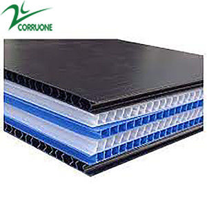 4ft X 8ft Twin Wall golfvormige UV-bestendige platen voor milieuvriendelijke verpakkingen