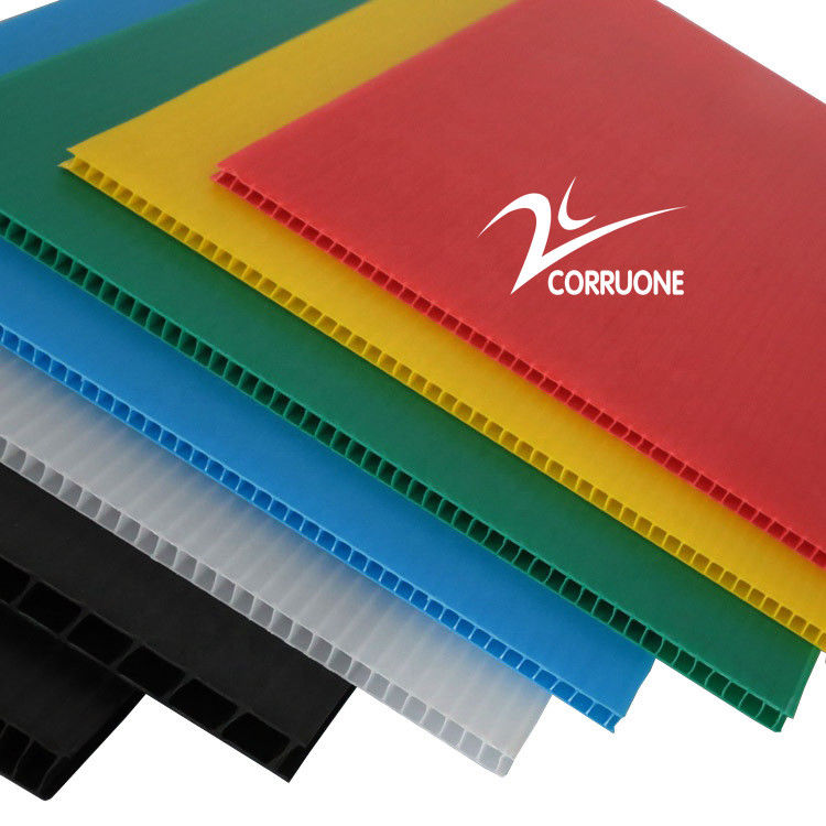 4mm Corflute Golf Plastic de Beschermingsblad van de Dekkingsvloer voor Bouw