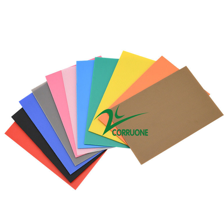 4mm Corflute Golf Plastic de Beschermingsblad van de Dekkingsvloer voor Bouw